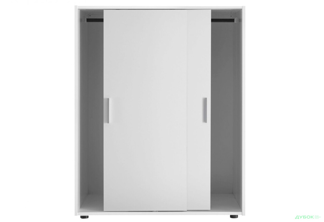 Изображение 4 - Комод MiroMark Кейс 2-дверный со штангой для вешалок 102 см Белый