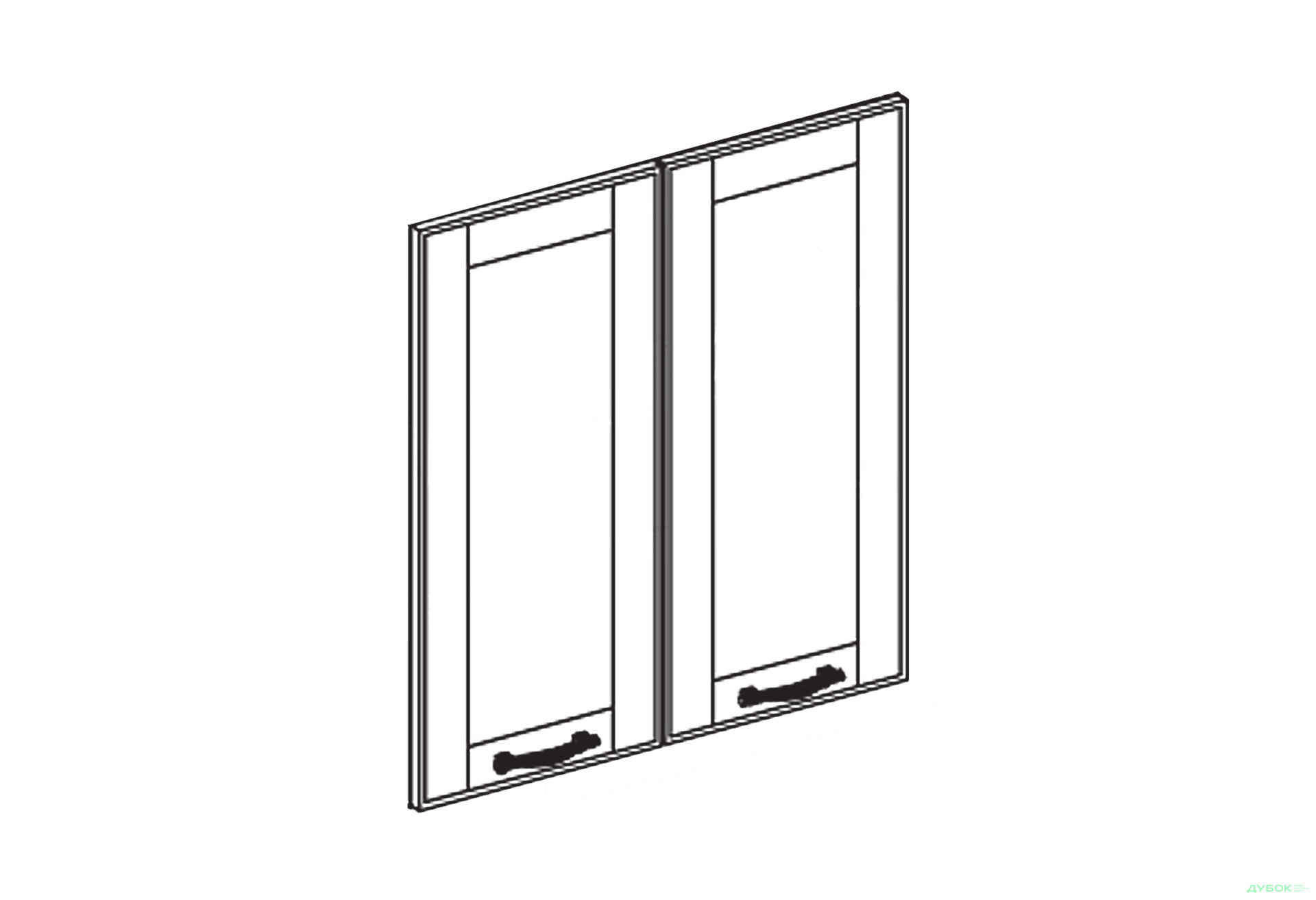 Изображение 1 - Фасад В 60 (h-920) Доминика Svit Mebliv