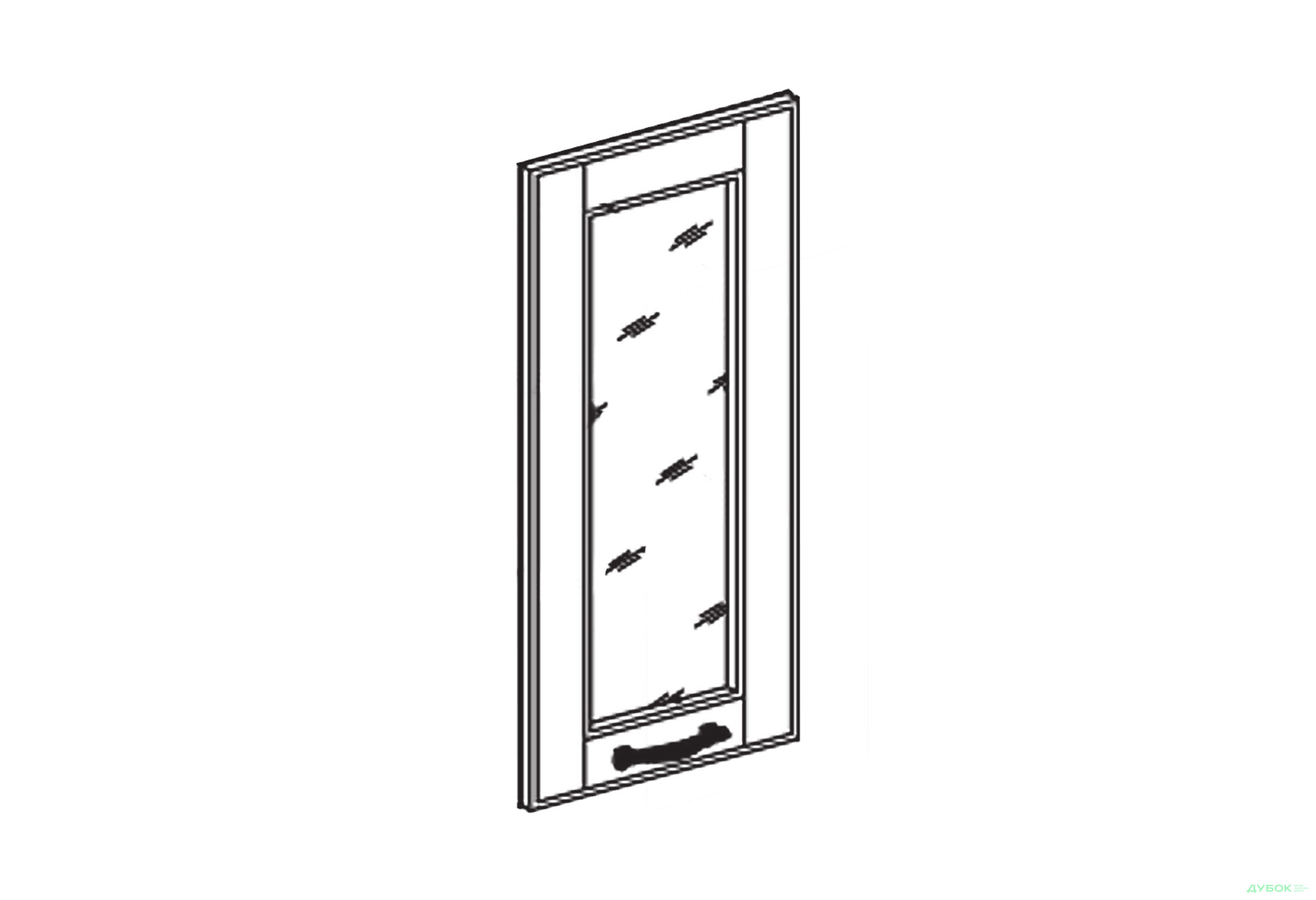 Изображение 1 - Фасад В 40 Ск (h-920) Доминика Svit Mebliv
