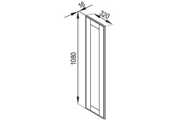В+А панель (h-720) Домініка Світ Меблів