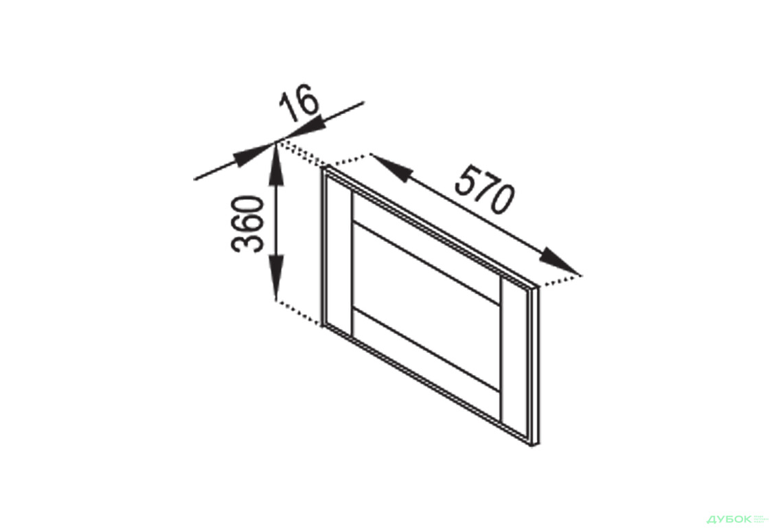 А панель (570) Домініка Світ Меблів