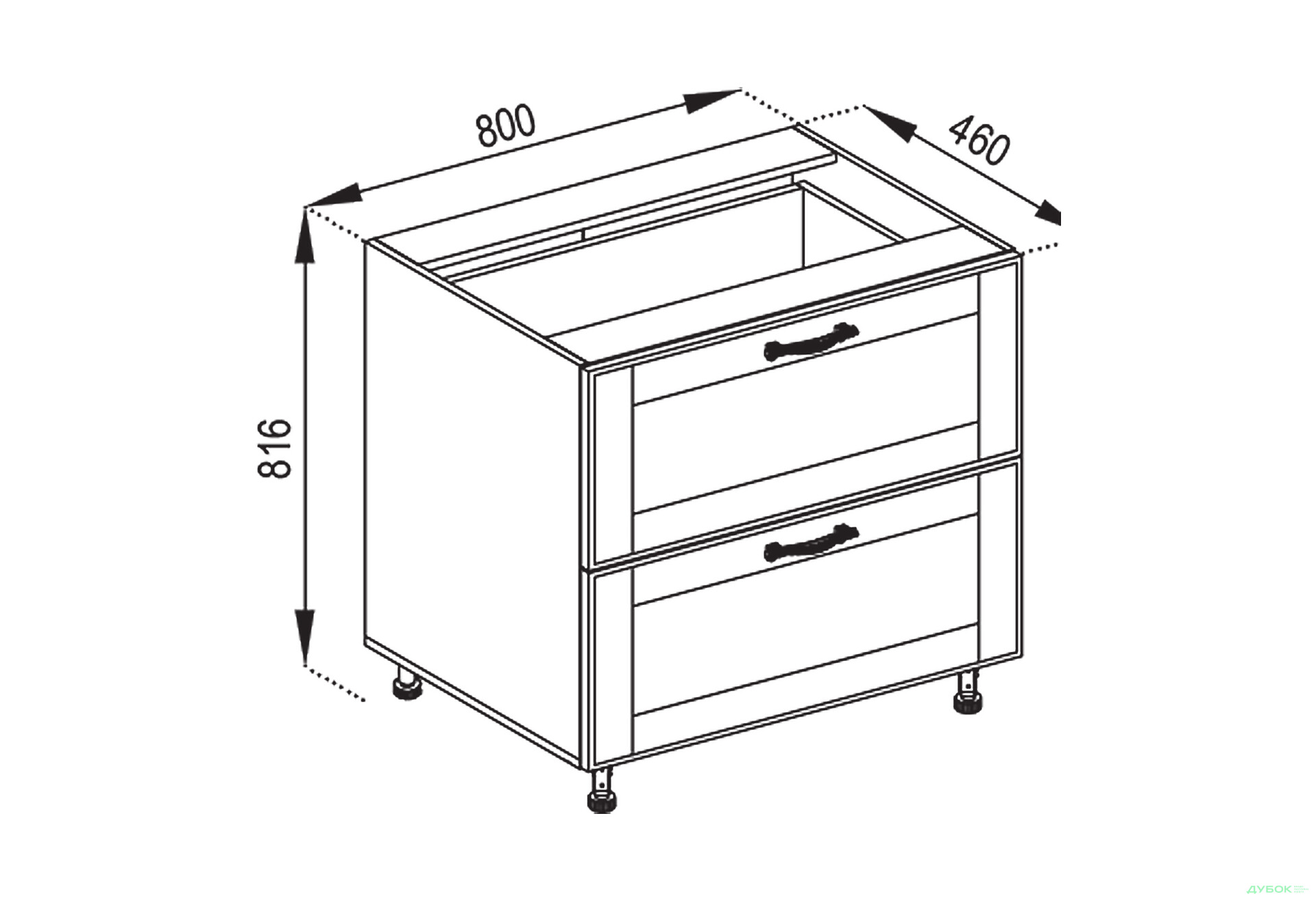 Зображення 1 - Н 80 Ш LUX Домініка Світ Меблів