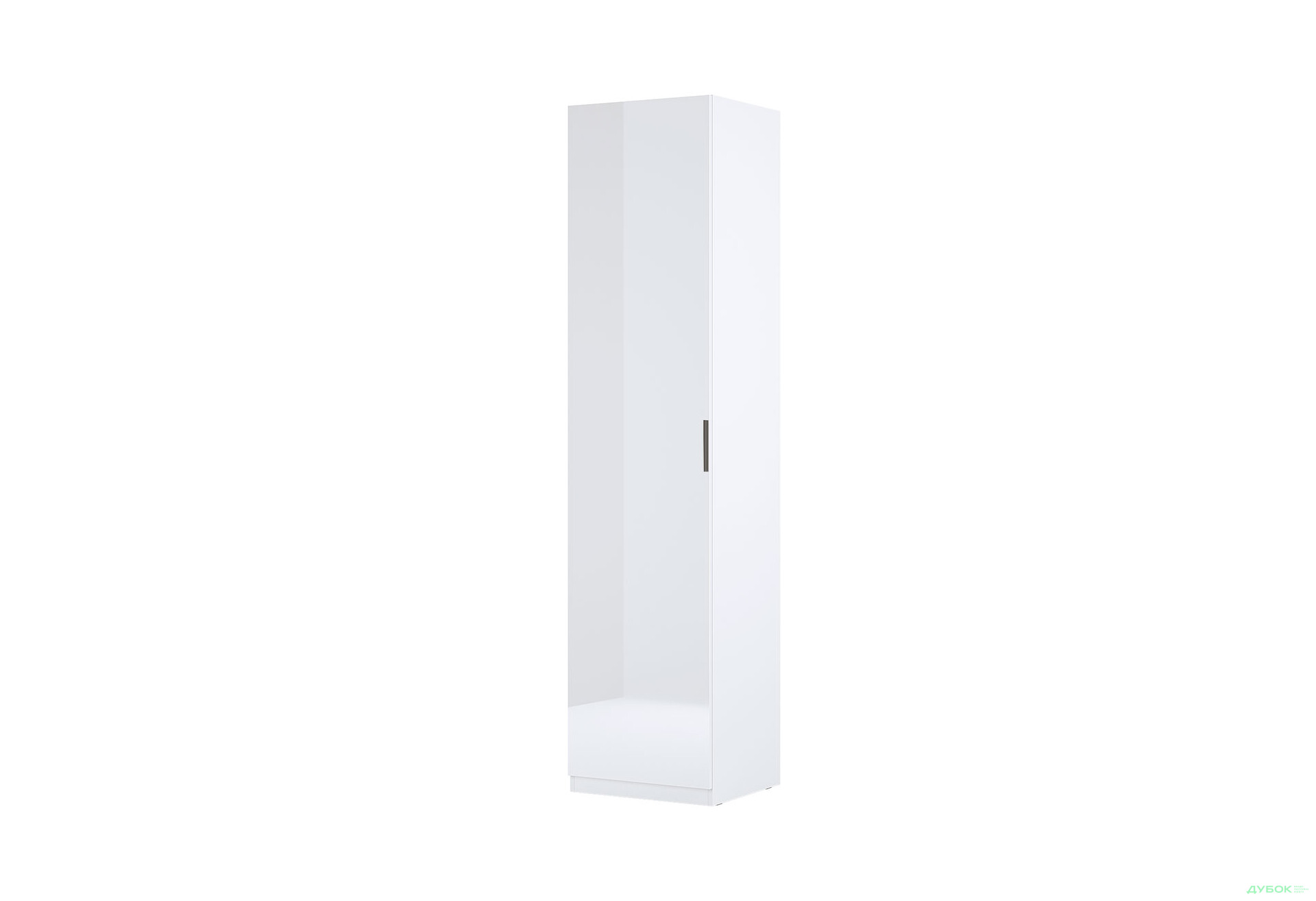 Шкаф-пенал МироМарк Хеппи закрытый 50 см Белый - Изображение 1 Изображение 1 - Шкаф-пенал МироМарк Хеппи закрытый 50 см Белый