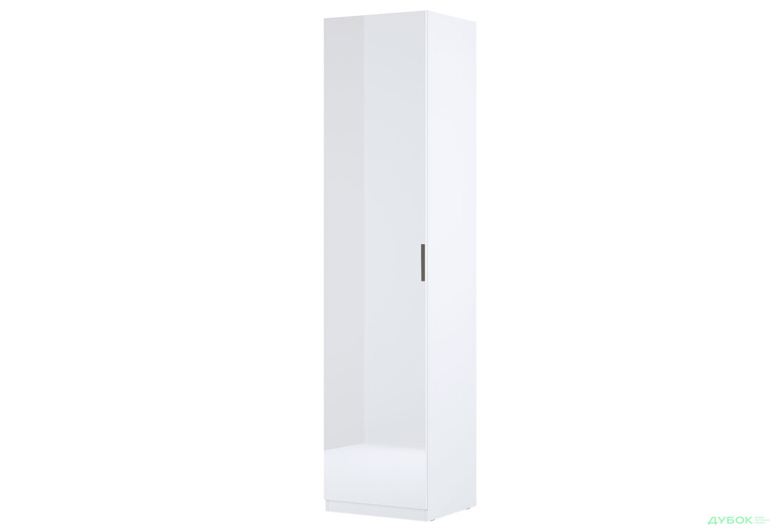 Шкаф-пенал МироМарк Хеппи закрытый 50 см Белый - Изображение 1 Изображение 1 - Шкаф-пенал МироМарк Хеппи закрытый 50 см Белый