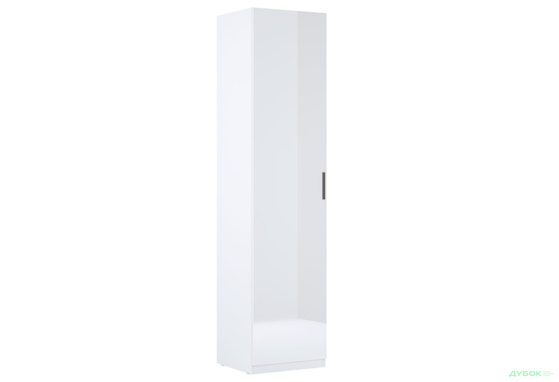 Шкаф-пенал МироМарк Хеппи закрытый 50 см Белый - Изображение 2 Изображение 2 - Шкаф-пенал МироМарк Хеппи закрытый 50 см Белый