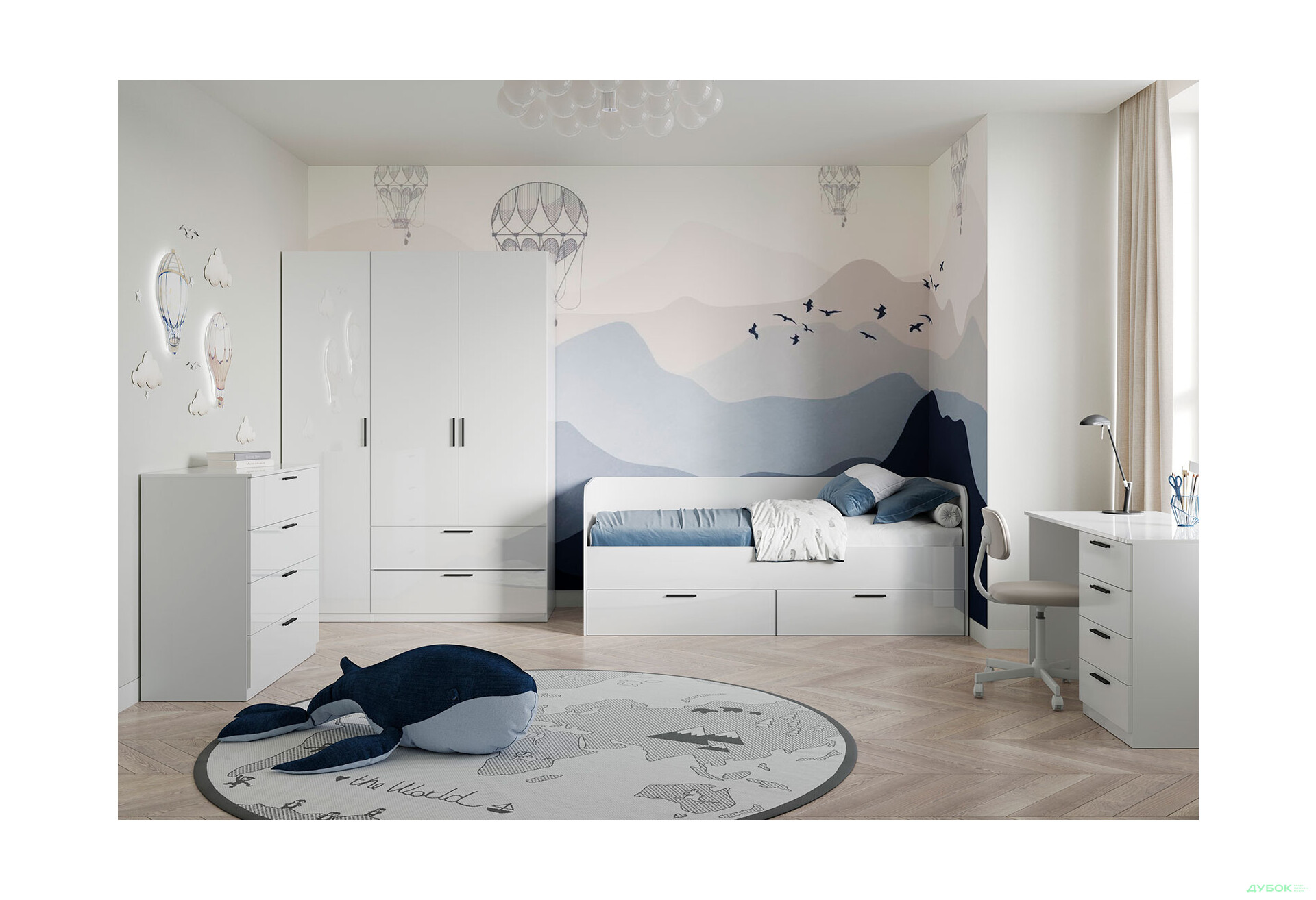 Детская Хеппи Комплект І МироМарк - Изображение 1 Изображение 1 - Детская Хеппи Комплект І МироМарк