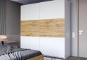 Зображення 4 - Шафа-купе MebelStar Ланза 2-дверна 150x213x60 см
