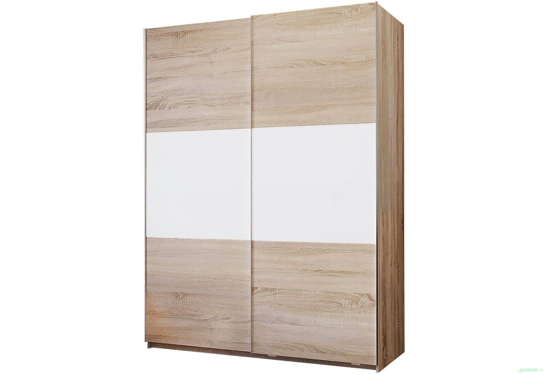 Зображення 1 - Шафа-купе MebelStar Ланза 2-дверна 150x213x60 см
