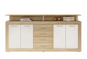 Зображення 3 - Комод Garant Прага 4-дверний з 4 шухлядами 195 см, Дуб сонома / Німфея альба