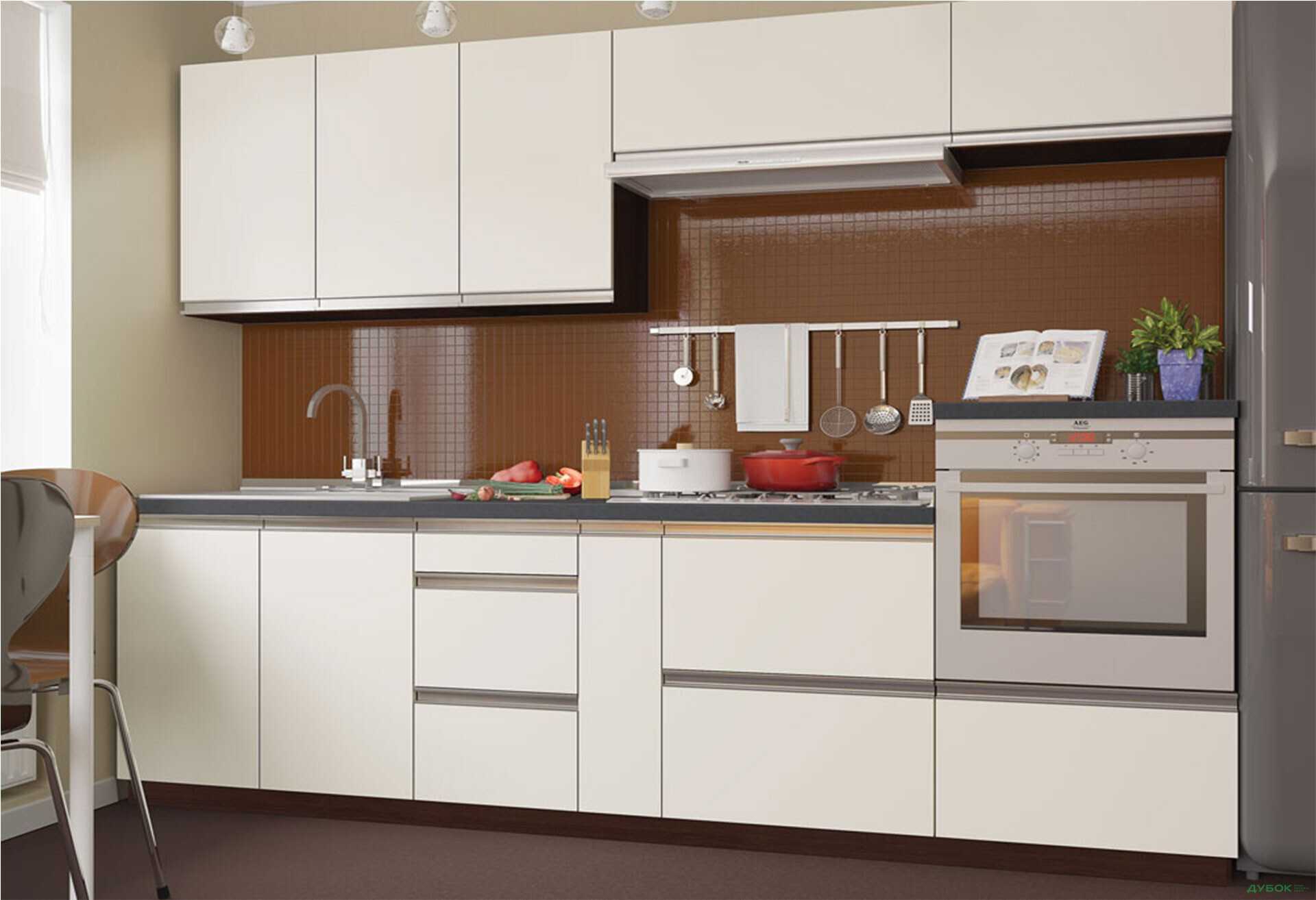 Кухня Альбіна Комплект 2.6 ІІ VIP-master - Зображення 1 Зображення 1 - Кухня Альбіна Комплект 2.6 ІІ VIP-master