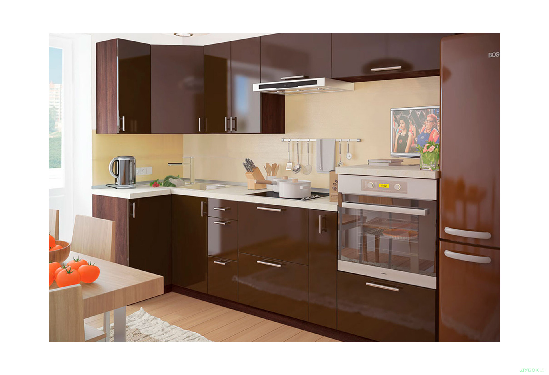 Кухня МоДа / MoDa 1.0х2.8 VIP-master - Зображення 1 Зображення 1 - Кухня МоДа / MoDa 1.0х2.8 VIP-master