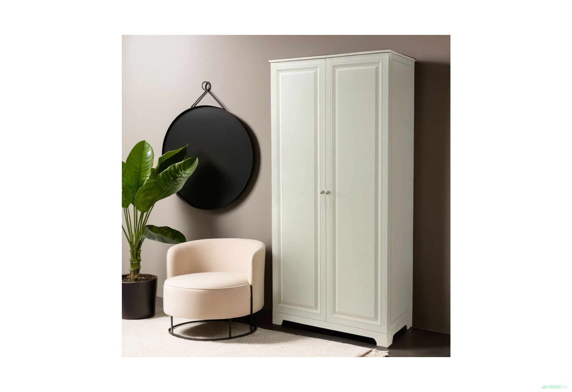 Изображение 2 - Шкаф Вип-Мастер Мадрид 2-дверный V.1 102 см