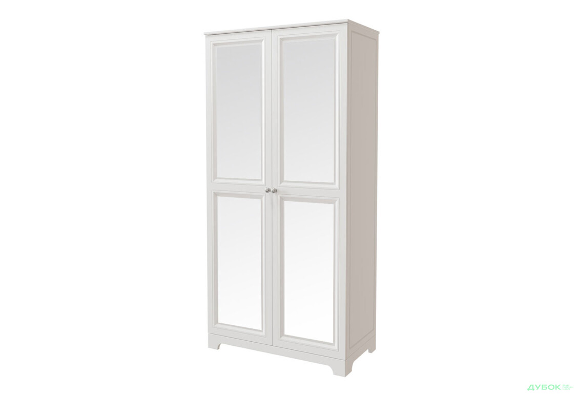 Шафа VIP-master Мадрид 2-дверна V.2 з дзеркалом 102 см - Зображення 1 Зображення 1 - Шафа VIP-master Мадрид 2-дверна V.2 з дзеркалом 102 см