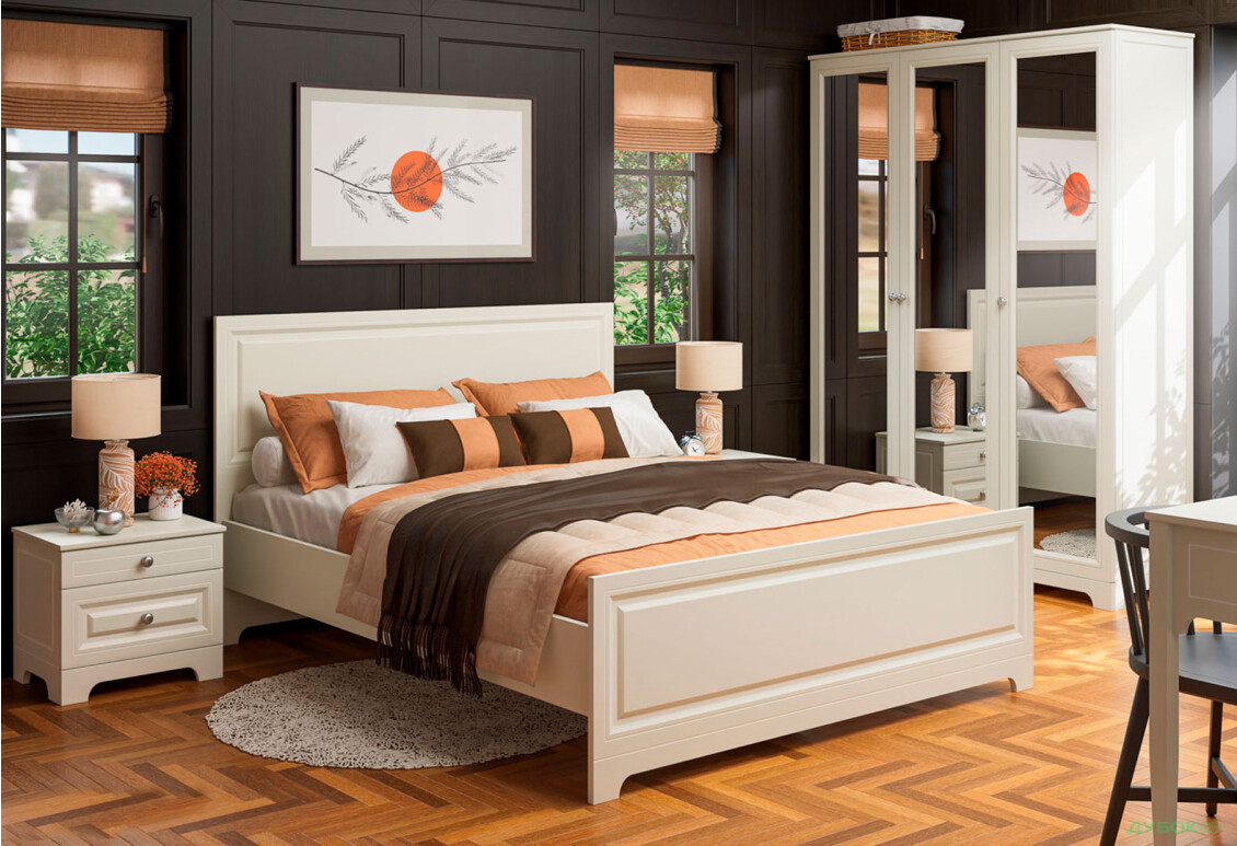 Шафа VIP-master Мадрид 3-дверна V.1 з дзеркалом 152 см - Зображення 2 Зображення 2 - Шафа VIP-master Мадрид 3-дверна V.1 з дзеркалом 152 см