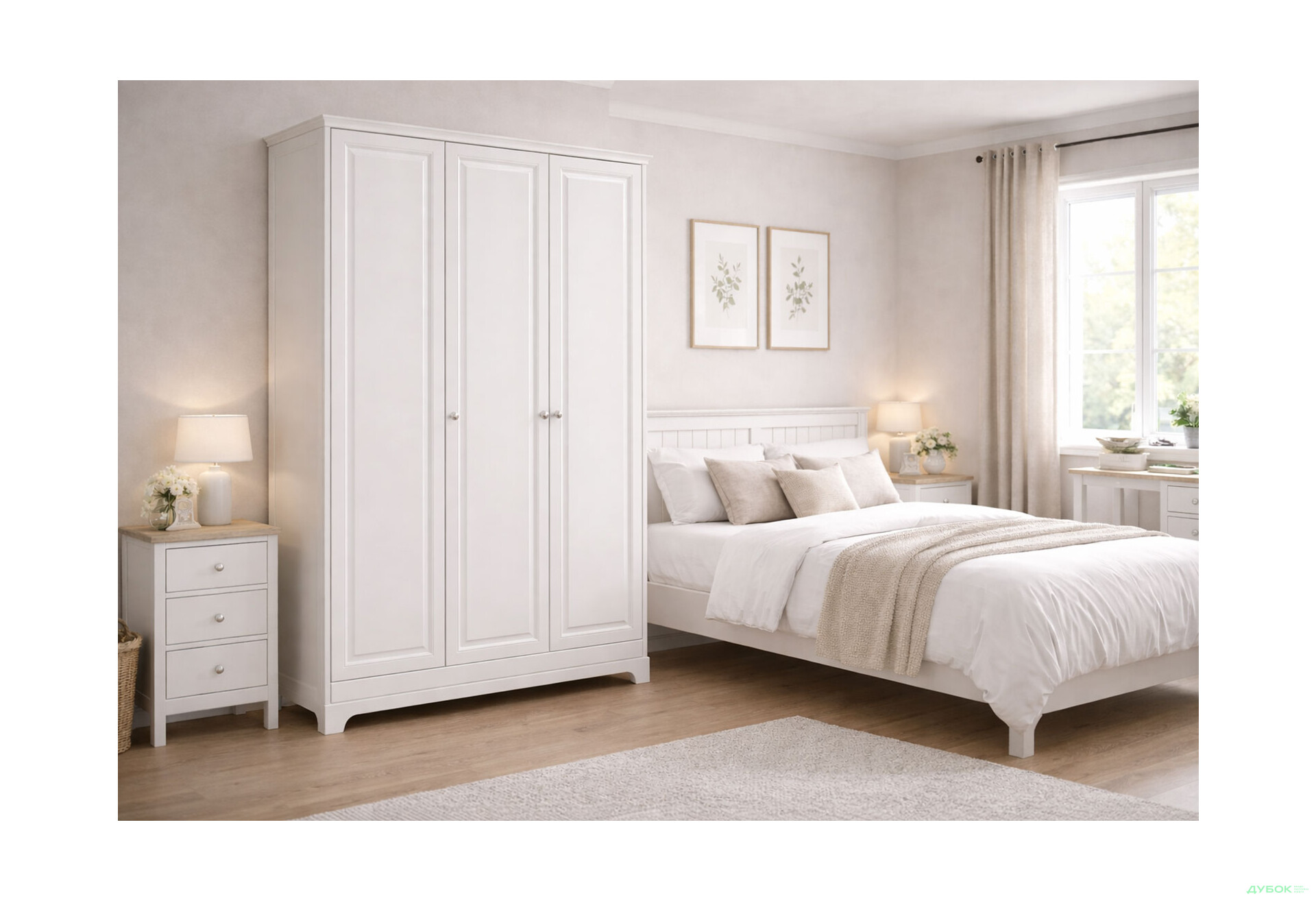 Зображення 2 - Шафа VIP-master Мадрид 3-дверна V.1 152 см