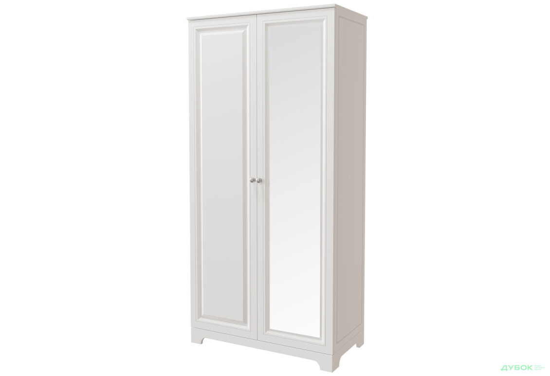 Шкаф Вип-Мастер Мадрид МДФ 2-дверный V.1 с зеркалом 102 см - Изображение 1 Изображение 1 - Шкаф Вип-Мастер Мадрид МДФ 2-дверный V.1 с зеркалом 102 см