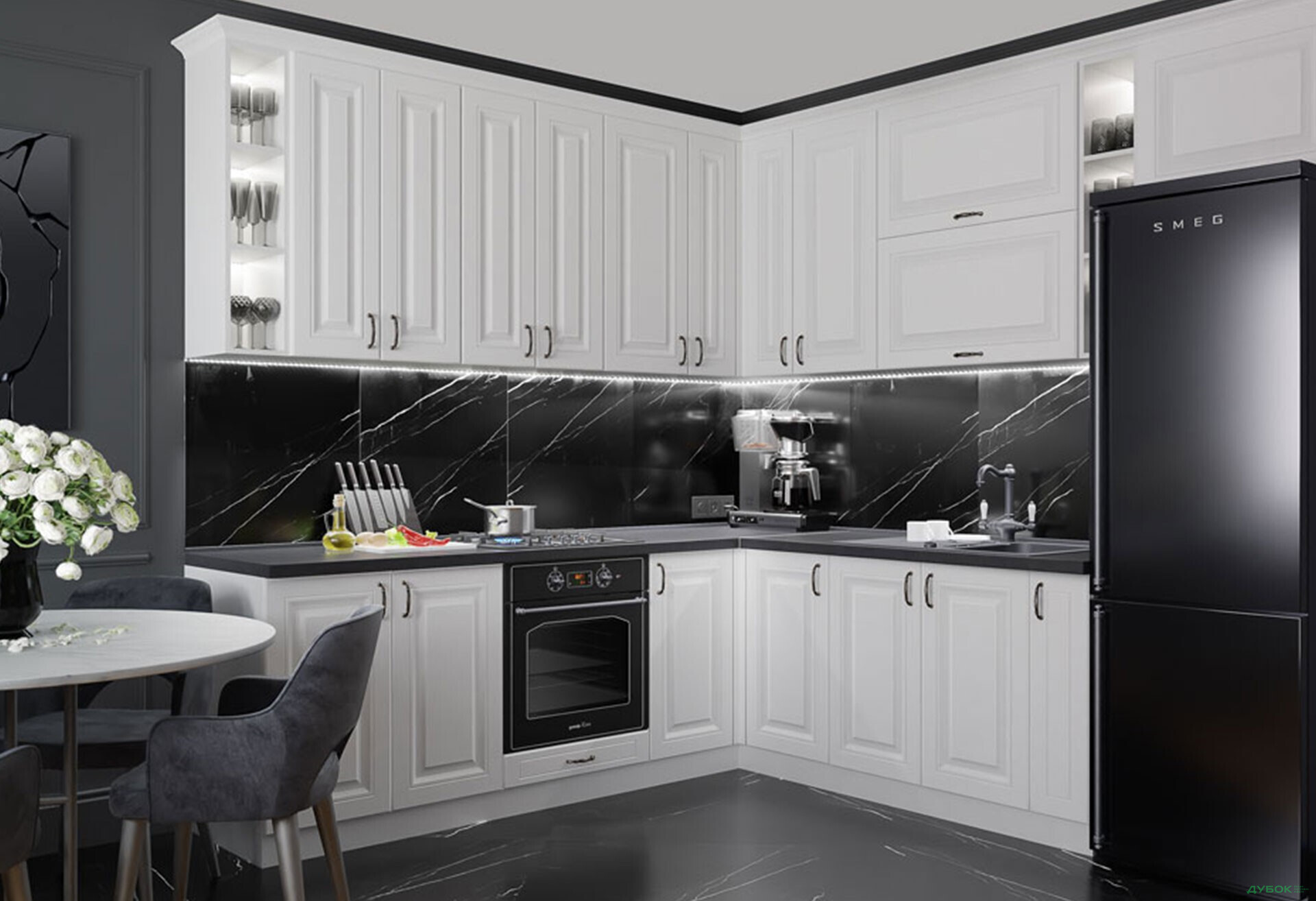 Кухня Браво Люкс Комплект 2.4х2.6 VIP-master - Зображення 1 Зображення 1 - Кухня Браво Люкс Комплект 2.4х2.6 VIP-master