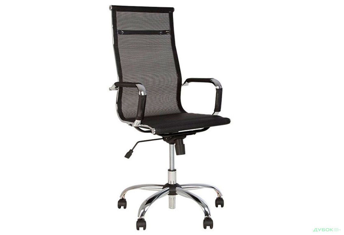 Зображення 3 - Комп'ютерне крісло Новий Стиль Slim HB NET Tilt CHR68 Р 66x66x120 см