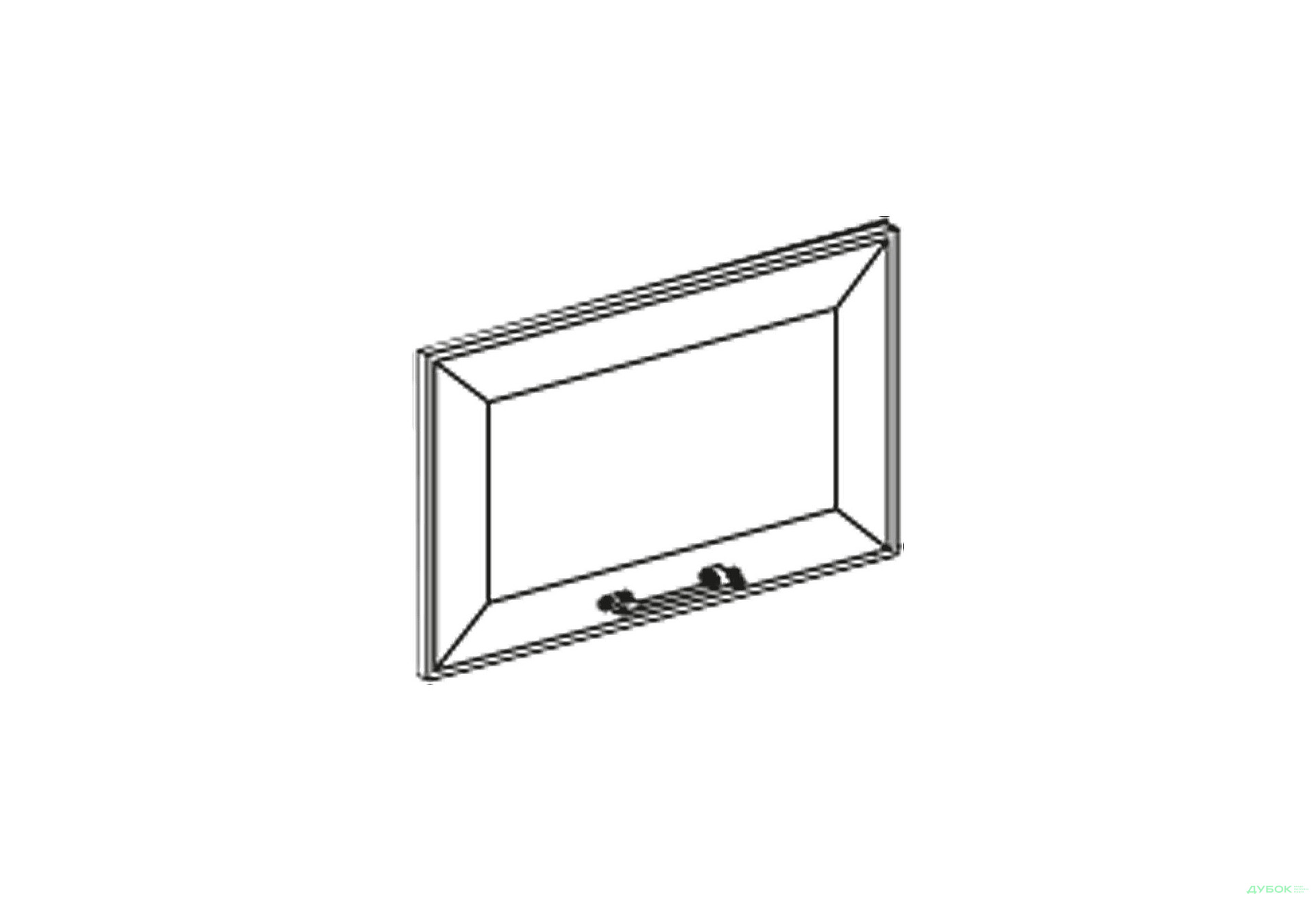 Зображення 1 - Фасад В 60 Б п/мікрохв. МДФ Марго Світ Меблів