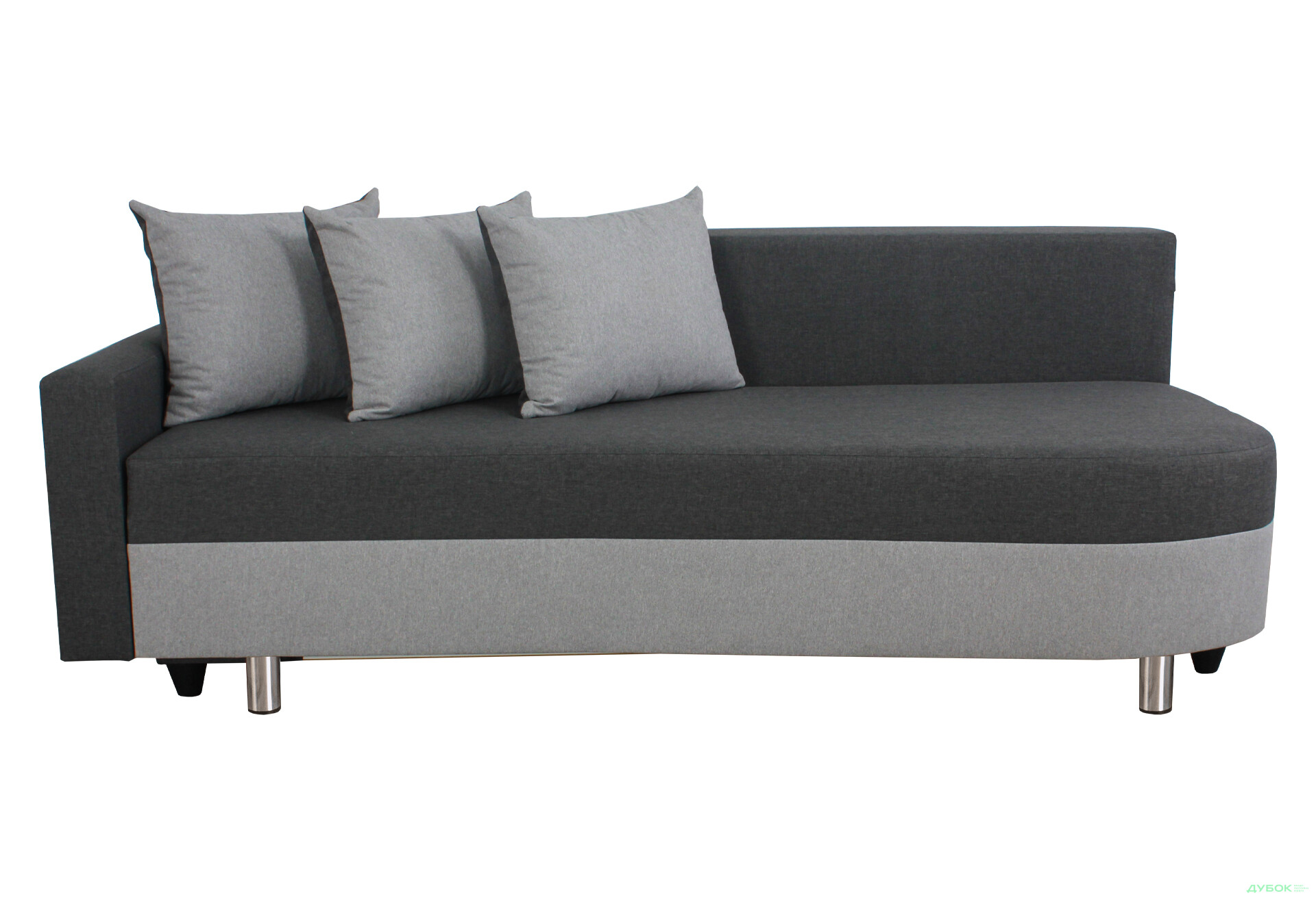 Диван Элегант Бенефит 72 205x98 см серый - Изображение 6 Изображение 6 - Диван Элегант Бенефит 72 205x98 см серый