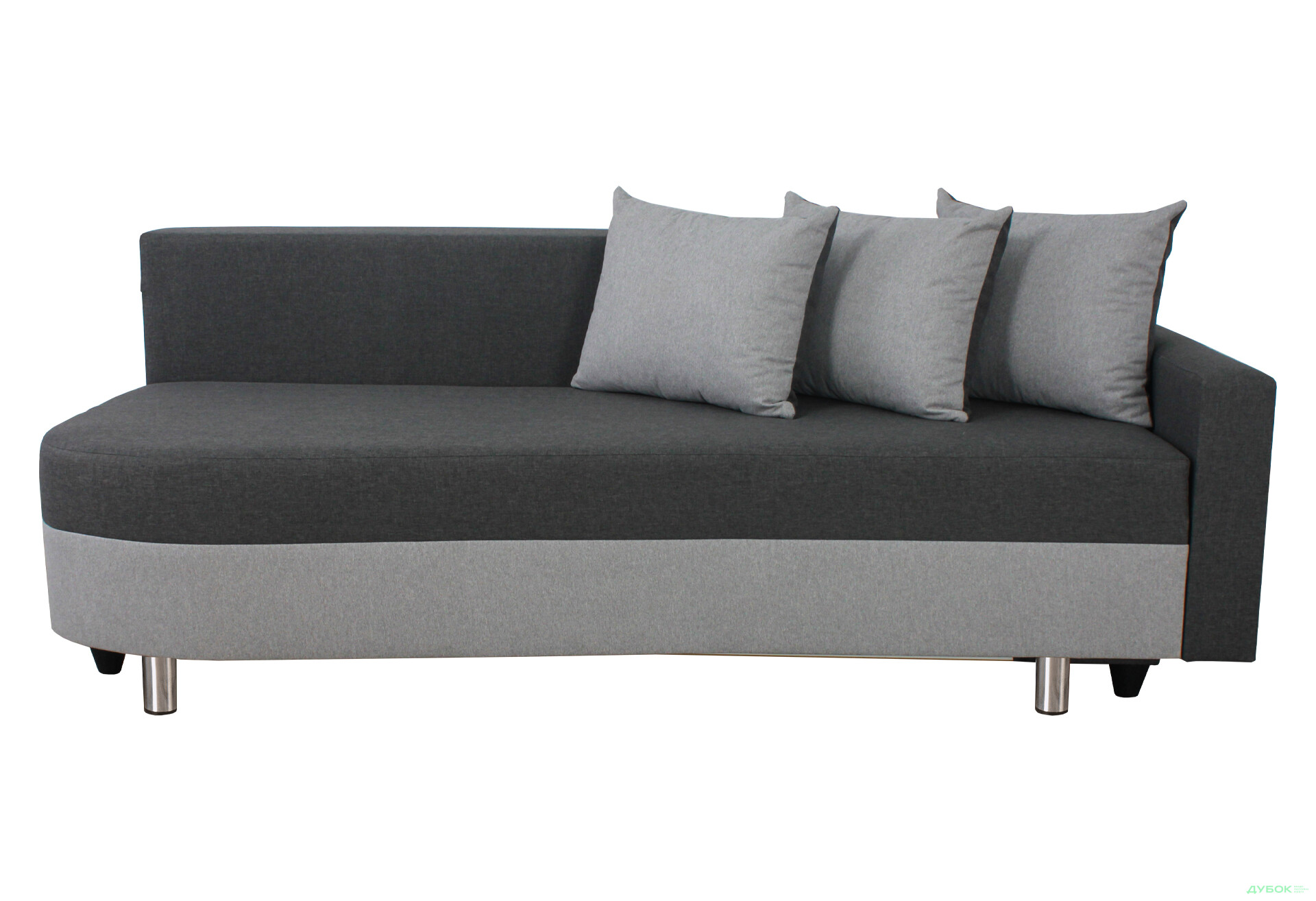 Диван Элегант Бенефит 72 205x98 см серый - Изображение 5 Изображение 5 - Диван Элегант Бенефит 72 205x98 см серый