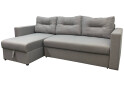 Зображення 1 - М'який куточок Vika Сіті B 234x140 см сірий (Мальмо 90)