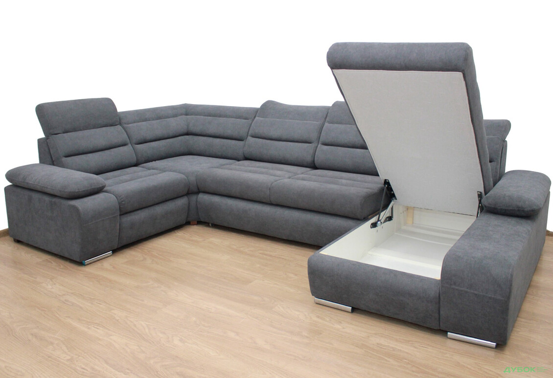 М'який куточок великий Elegant Чилі 358x214 см - Зображення 4 Зображення 4 - М'який куточок великий Elegant Чилі 358x214 см