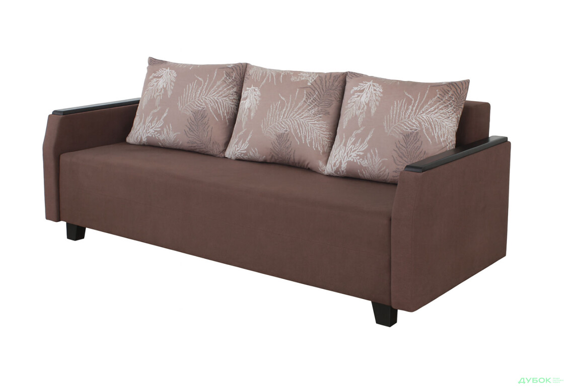 Диван Elegant Бенефіт 42 208x93 см коричневий