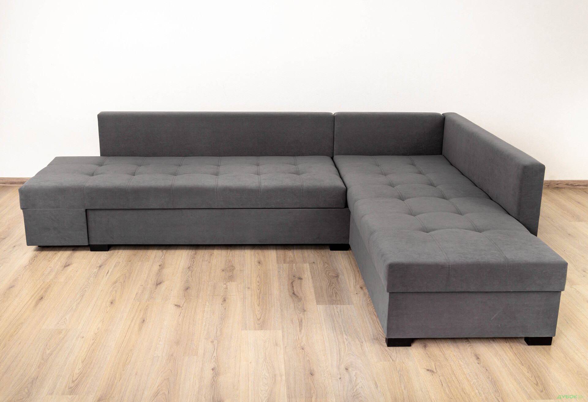 М'який куточок Elegant Бенефіт 76 295x212 см темно-сірий - Зображення 4 Зображення 4 - М'який куточок Elegant Бенефіт 76 295x212 см темно-сірий