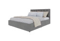 Фото 1 - Ліжко-подіум UMa Монро 140х200 см підйомне, сіро-коричневе (Fancy 96)