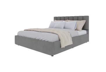 Ліжко-подіум UMa Монро 180х200 см підйомне, сіро-коричневе (Fancy 96)
