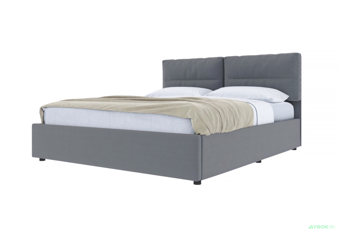 Ліжко-подіум UMa Верона 180х200 см підйомне, сіре (Soro 93) 