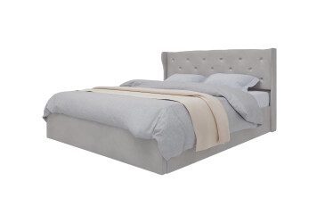 Ліжко-подіум UMa Жасмін 140х200 см підйомне, світло-бежеве (Fancy 06)