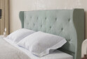 Фото 6 - Кровать-подиум UMa Жасмин 160х200 см подъемная, светло-зелено-голубое (Fancy 87)