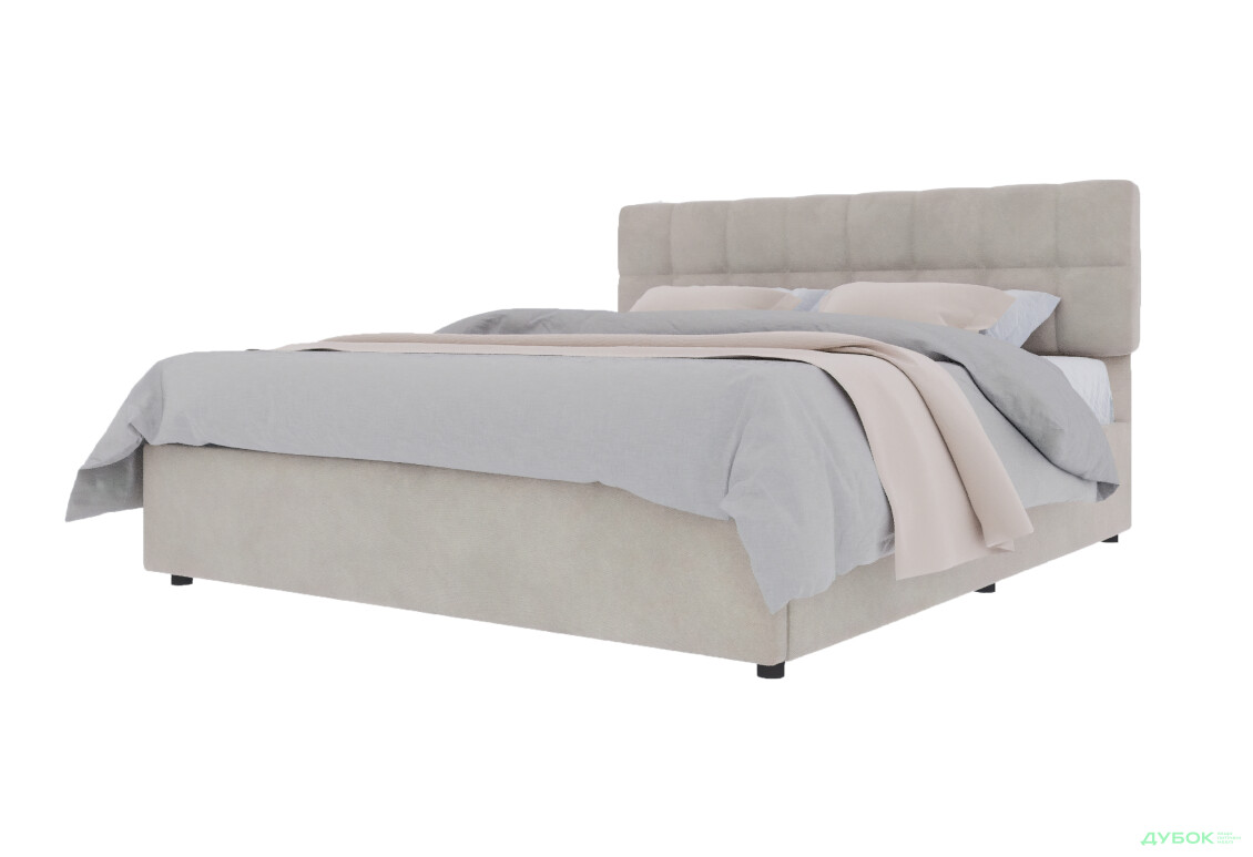 Кровать-подиум UMa Тринити 140х200 см подъемная, бежевое (Fancy 11)