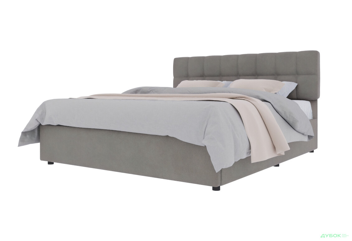 Кровать-подиум UMa Тринити 180х200 см подъемная, серо-коричневое (Fancy 96)