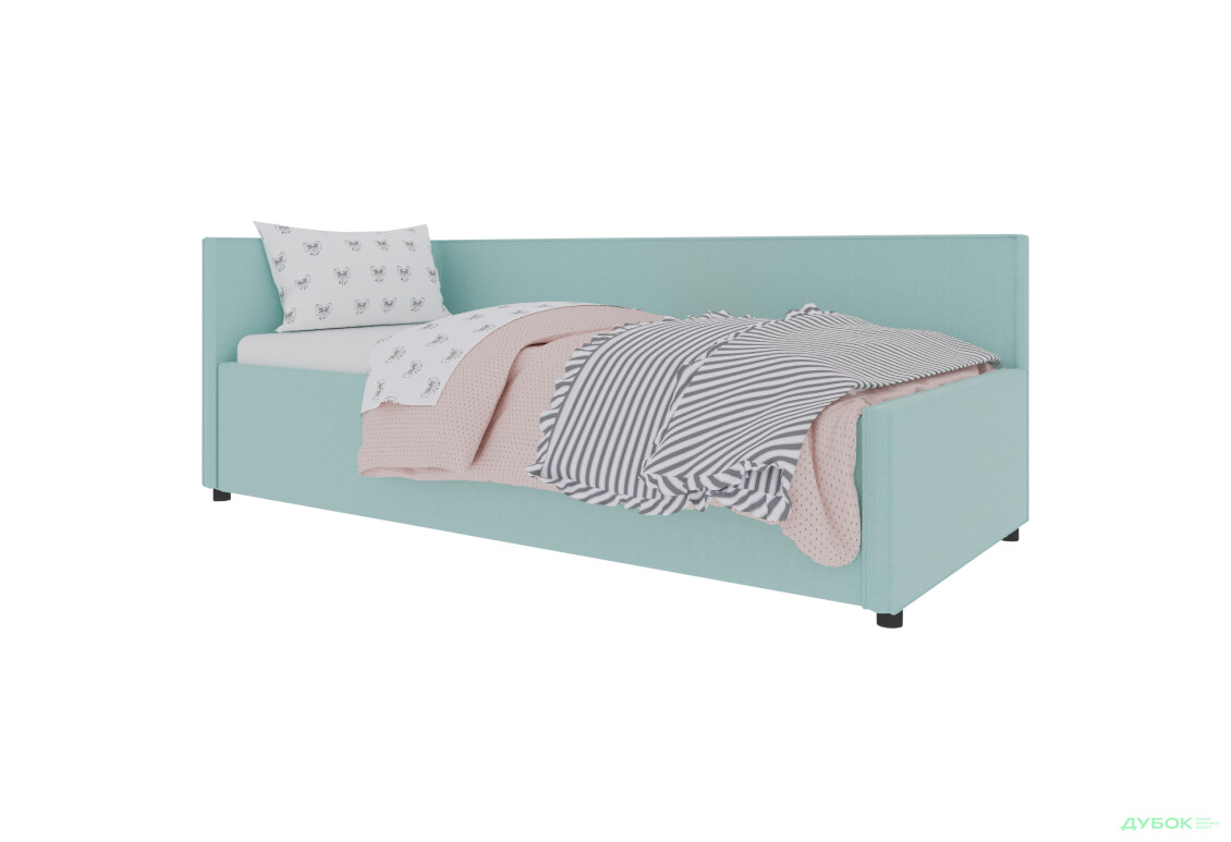 Кровать UMa Джерси 90х200 см раскладное зелено-голубое (Soro 34) 