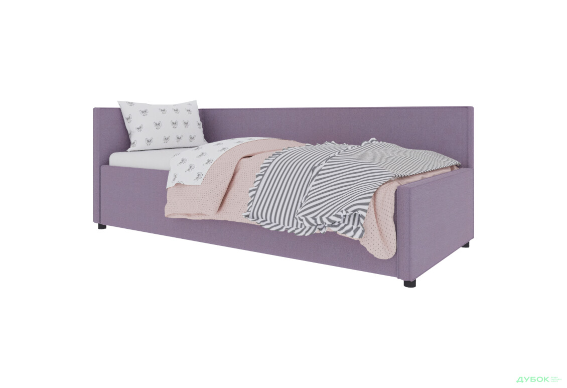Кровать UMa Джерси 90х200 см раскладное фиолетовое (Soro 65) 
