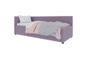 Фото 1 - Кровать UMa Джерси 90х200 см раскладное фиолетовое (Soro 65) 