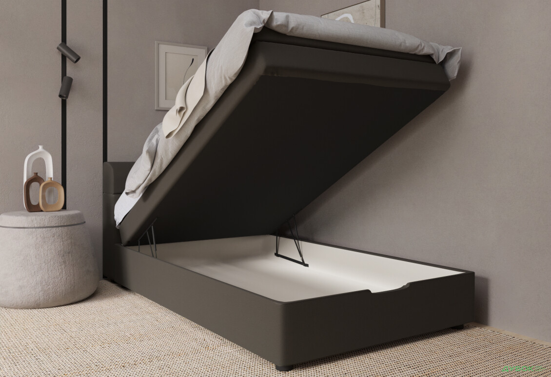 Изображение 3 - Кровать-подиум UMa Инфанта 140х200 см подъемная, какао (Soro 91)