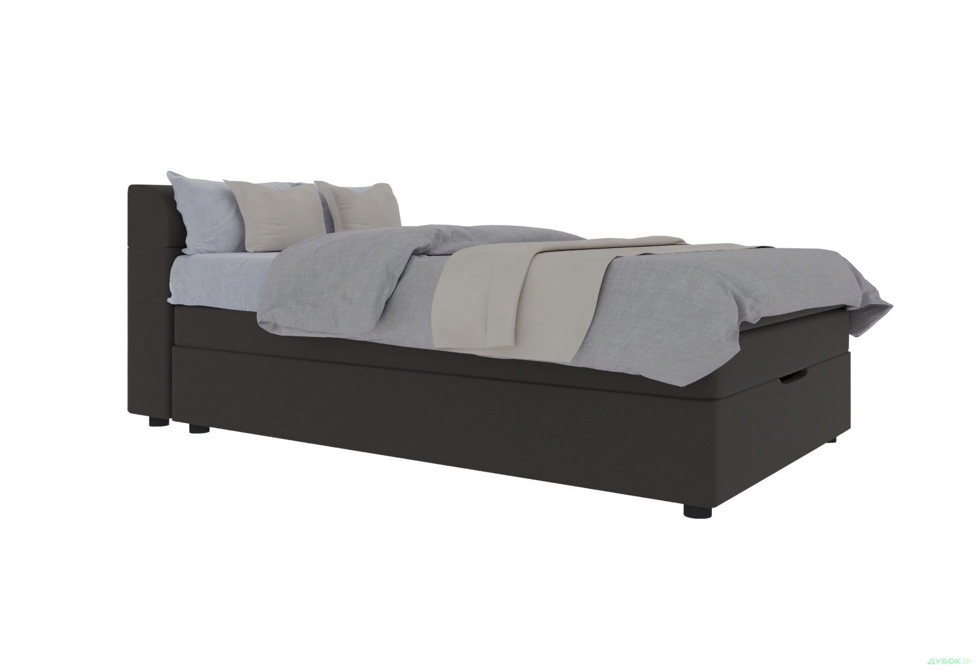 Изображение 1 - Кровать-подиум UMa Инфанта 140х200 см подъемная, какао (Soro 91)