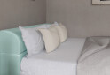 Фото 5 - Ліжко-подіум UMa Інфанта 140х200 см підйомне, зелено-блакитне (Soro 34)