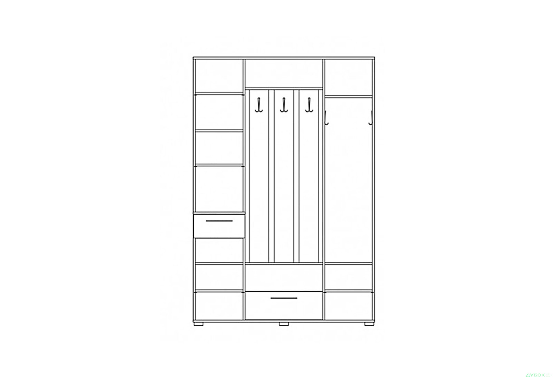Передпокій Евіта Світ Меблів - Зображення 4 Зображення 4 - Передпокій Евіта Світ Меблів