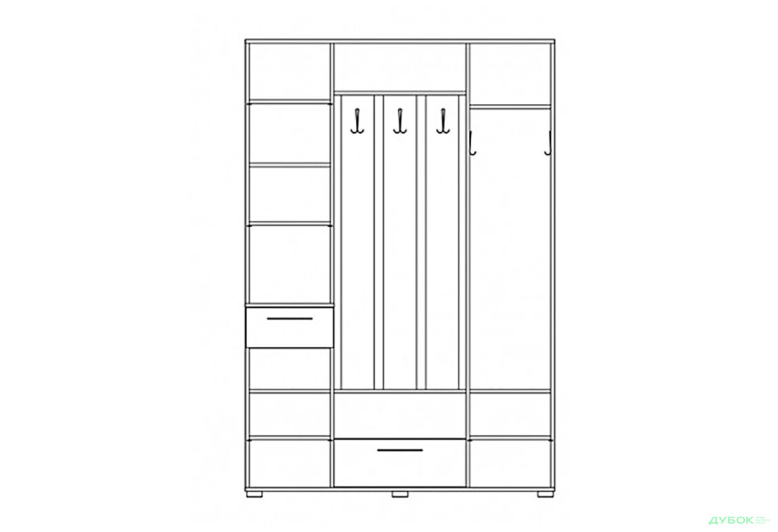 Передпокій Евіта Світ Меблів - Зображення 4 Зображення 4 - Передпокій Евіта Світ Меблів
