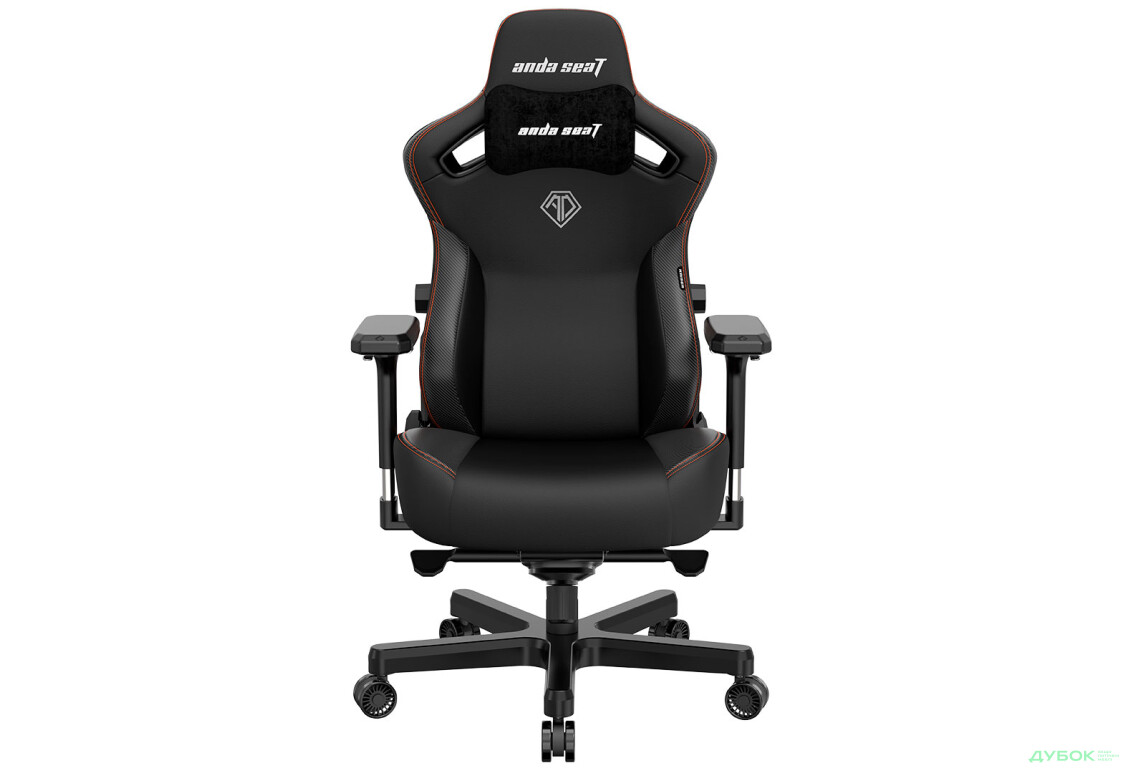 Компьютерное кресло Anda Seat Kaiser 3 72x57x136 см игровое, черное