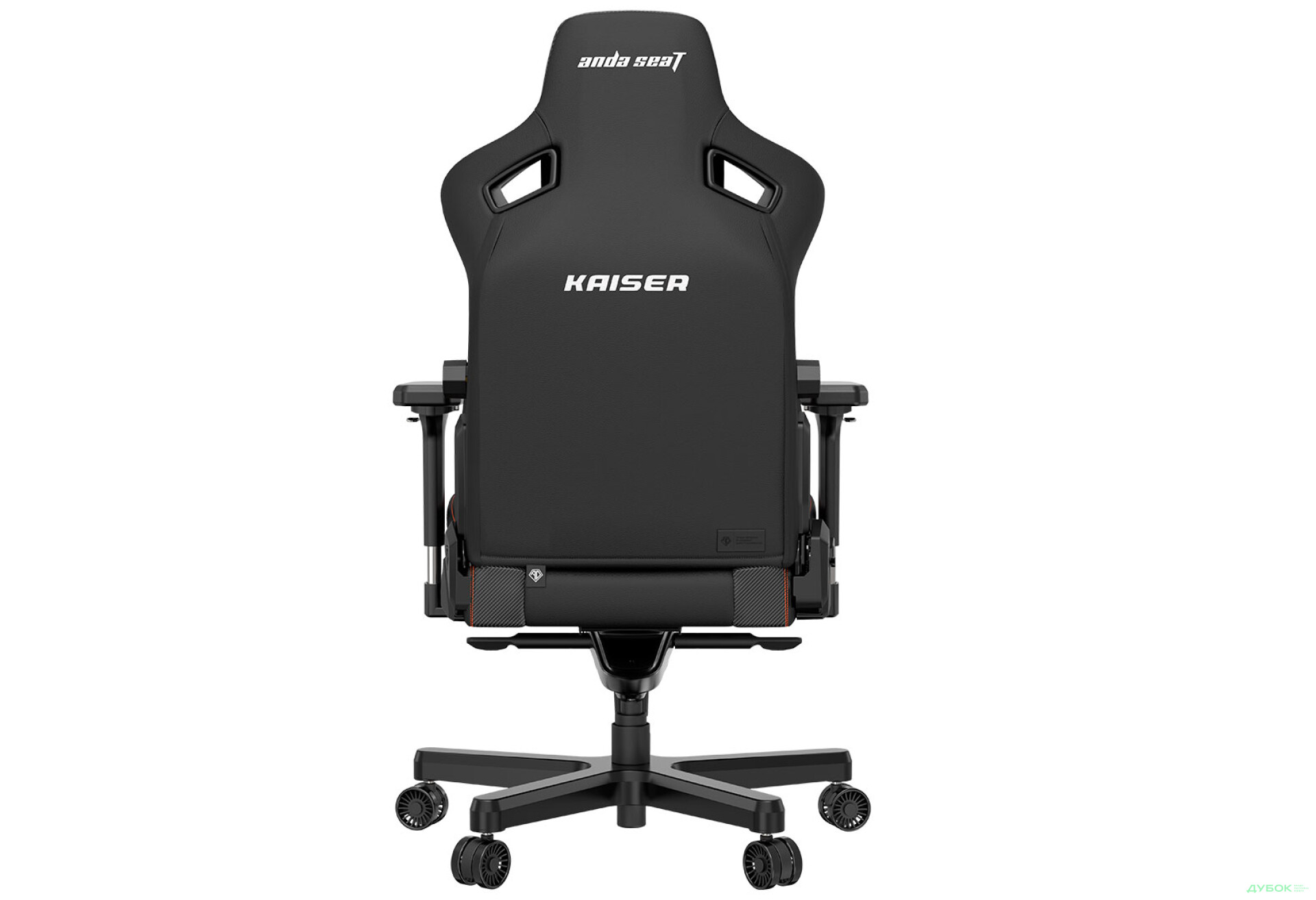 Фото 7 - Комп'ютерне крісло Anda Seat Kaiser 3 72x57x136 см ігрове, чорне