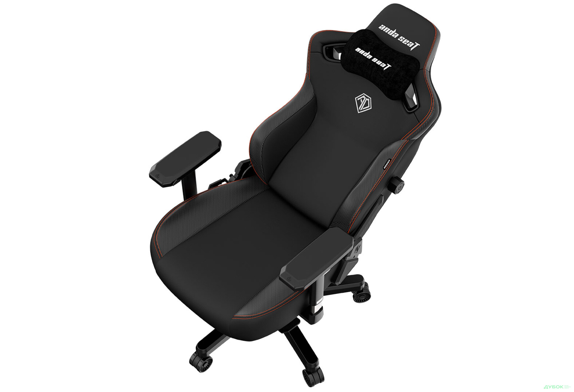 Фото 8 - Комп'ютерне крісло Anda Seat Kaiser 3 72x57x136 см ігрове, чорне