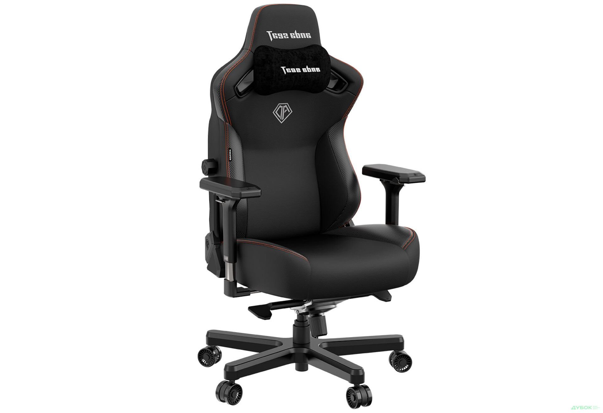 Фото 3 - Комп'ютерне крісло Anda Seat Kaiser 3 72x57x136 см ігрове, чорне