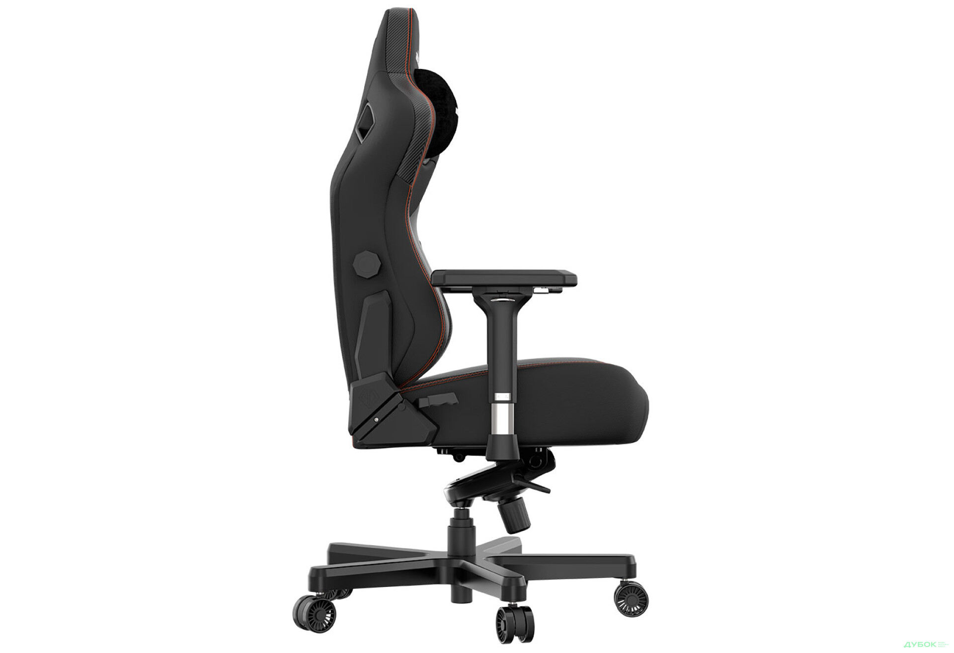 Фото 6 - Комп'ютерне крісло Anda Seat Kaiser 3 72x57x136 см ігрове, чорне
