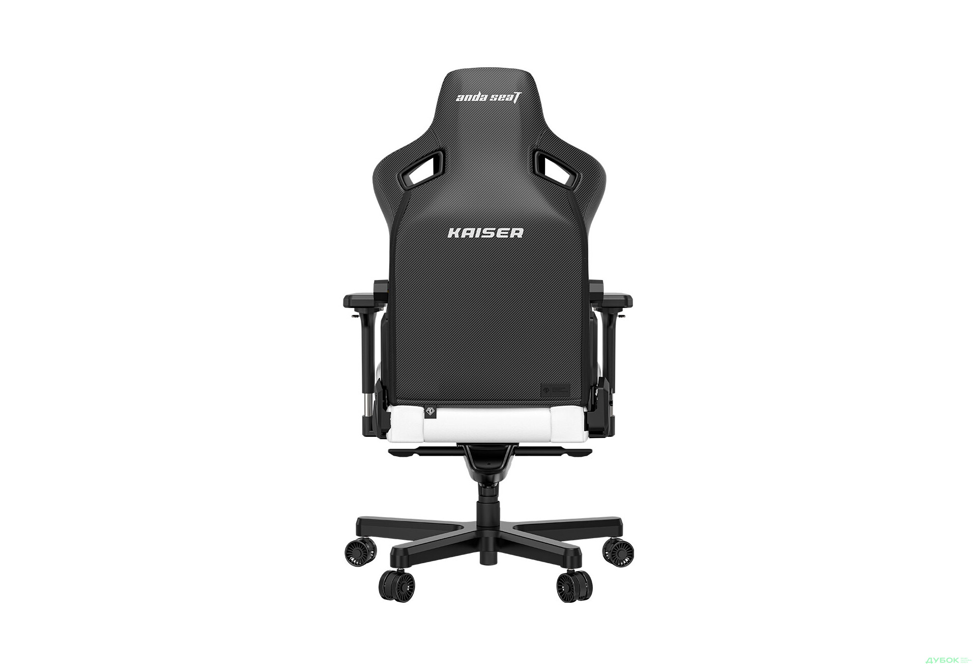 Зображення 3 - Комп'ютерне крісло Anda Seat Kaiser 3 72x57x136 см ігрове, біле